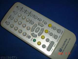 Mintek/Audiovox RC 1730 DVD Remote MDP1020 DUR1700 N783  