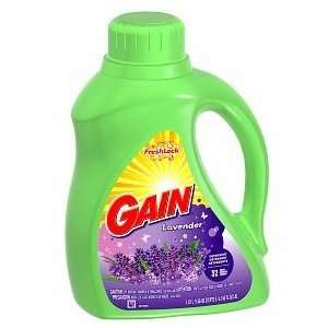  Gain High Efficiency Liquid Detergent, 32 loads, Spring 