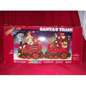 Santas Glow Brite Train