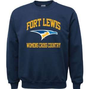  Fort Lewis College Skyhawks Navy Youth Womens Cross Country 