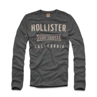 LOT OF 20 NEW HOLLISTER by Abercrombie MENS LONG SLEEVE T SHIRTS 