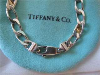 Tiffany & Co. Sterling Silver & 18K Gold Link Bracelet  