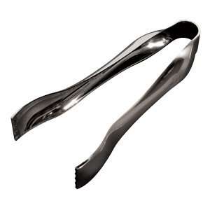   Disposable Silver Plastic Serving Tongs 6 / Pack