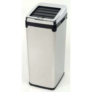  Auto Eye tm Self Open Trash Can 11gal/42l Stainless Steel 