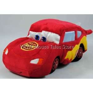    Disney World Pixar Cars Lightning McQueen Plush Doll Toys & Games