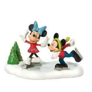  Dept. 56 Disney Christmas Village Mickey & Minnie Go 