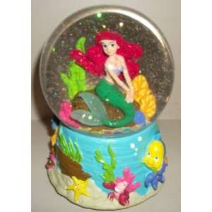  Disneys The Little Mermaid Ariel 6 Musical Snow Globe 
