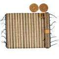Bamboo Table Mat and Coaster Set (Indonesia)