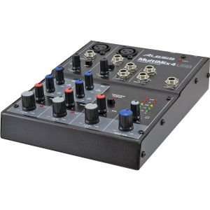  4 Channel Mixer With USB Interface Musical Instruments