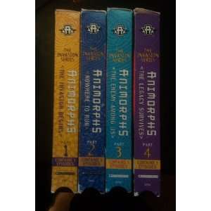  Animorphs The Invasion, Parts 1 4 [VHS] Movies & TV