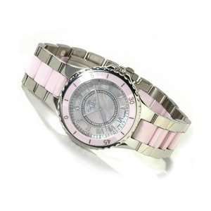  Onisss Ladies Midsize Stainless Steel and Ceramic Watch 