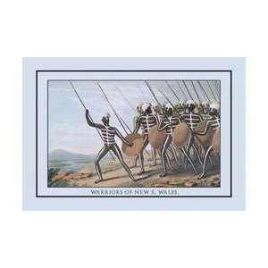  Warriors of New South Wales 24x36 Giclee
