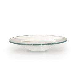 Replacement Clear Glass Oil / Tart Warmer Dish  