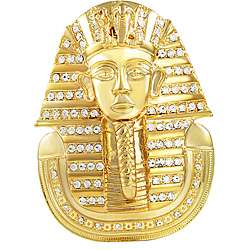 Goldplated Rhinestone Pharaoh Necklace  