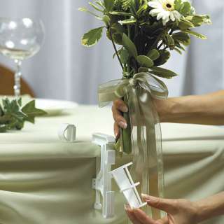 2pk WEDDING RECEPTION TABLE DECORATION FLOWER BOUQUET DISPLAY HOLDERS 