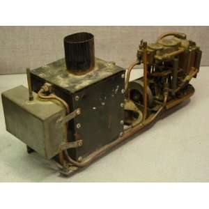    Vintage 1930s 2 Piston Steam Engine & Boiler 