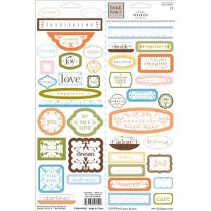   Designs Clear Stickers Daydream Believer Words Arts, Crafts & Sewing