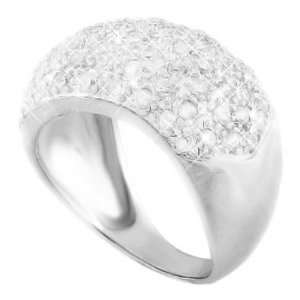  Dreamy Dome Shaped Silver Wedding Ring, Crafted with High 