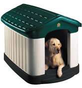 OurPets Tuff n Rugged Large Insulated Dog House + Door  