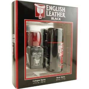  English Leather Black by Dana For Men. Set cologne Spray 1 