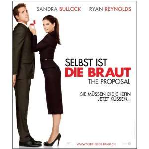 The Proposal Movie Poster (11 x 17 Inches   28cm x 44cm) (2009) Swiss 