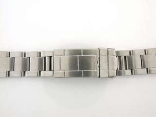 STAINLESS STEEL OYSTER WATCH BAND SUBMARINER SOLID ENDS  