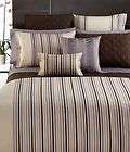 Hotel Collection Quadrus Stripe 400T Deco Quilted Euro Sham Quilted 