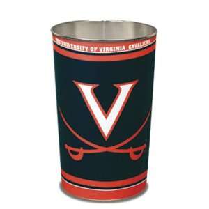   University of Virginia Cavaliers Wastebasket   Tapered Sports