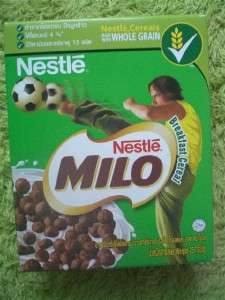 Nestle Milo breakfast cereals Chocolate & Malt flavor  
