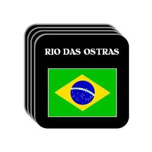  Brazil   RIO DAS OSTRAS Set of 4 Mini Mousepad Coasters 