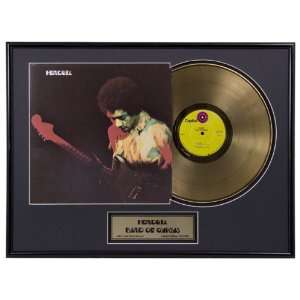 Jimi Hendrix Band of Gypsys limited edition framed gold 