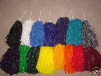 PAIR of ROOTER Pom Poms *PICK YOUR COLORS*  