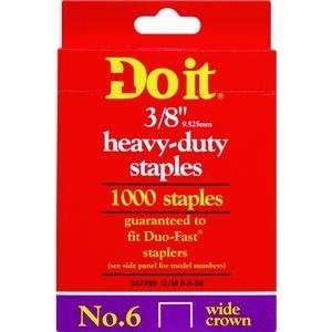  Do it No. 6 Staples, 3/8 STAPLE