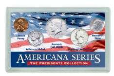 American Coin Treasures Americana Presidents Collectible Coin Set 