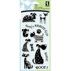 Inkadinkado Dogs Clear Stamps  