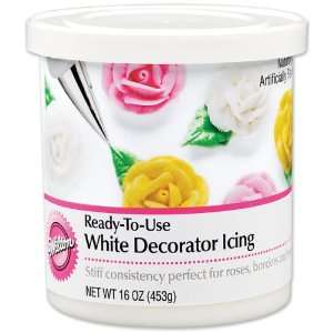  Ready To Use Decorator Icing 16 Ounces White