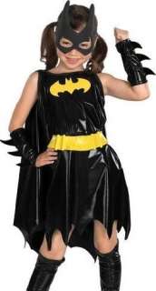 New BAT GIRL BATGIRL Halloween COSTUME Dress Up L 10 12 XL 14 16 Black 