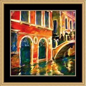  Ponte Veneziano I by Oana Lauric   Framed Artwork