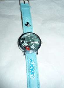 Mickey Mouse Kids Watches   Pink, Blue, Black & White   Iridescent 
