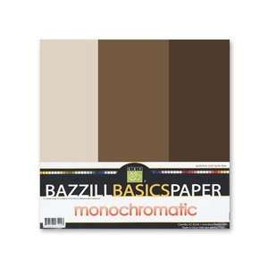     Monochromatic Trio Packs   12 x 12   Brown Arts, Crafts & Sewing