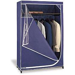 Deluxe Blue Wardrobe Storage  
