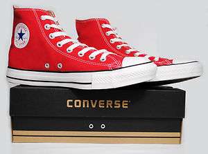 CONVERSE MENS CHUCK TAYLOR ALL STAR HIGH TOP RED M9621  