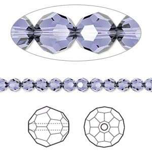 6412 Swarovski crystal, Crystal Passions®, crystal provence lavender 
