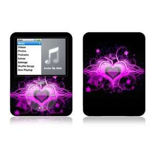  Glowing Love Heart Decorative Skin Decal Sticker for Apple 