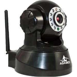  Agasio A501W BLACK Wireless IP Camera with IR Cut Off 