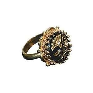  Pirates of the Caribbean Jack Sparrow Button Ring Replica 