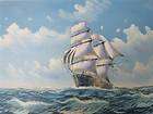   Oil Painting Art Ship Sailboat Pirate Ships Pirates of the Beach Habor