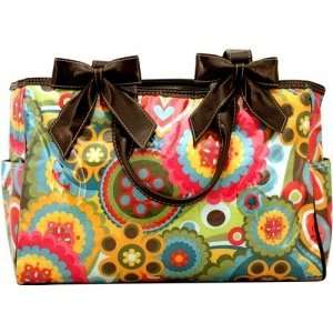  Funky Flowers Diaper Bag with Matching Changing Mat Baby