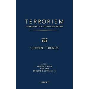   Trends (Terrorism  Documents of International & Local Control