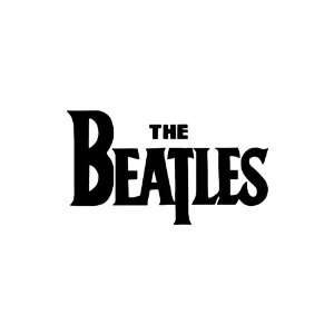  Beatles Large 10 Tall BLACK vinyl window decal sticker 